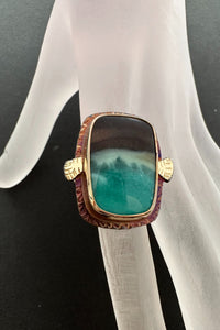 Frothing Waves Ring