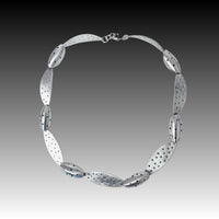 Bubbles Float Up, Rain Falls Down Necklace