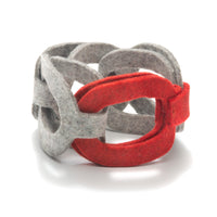 Gray with Red Link