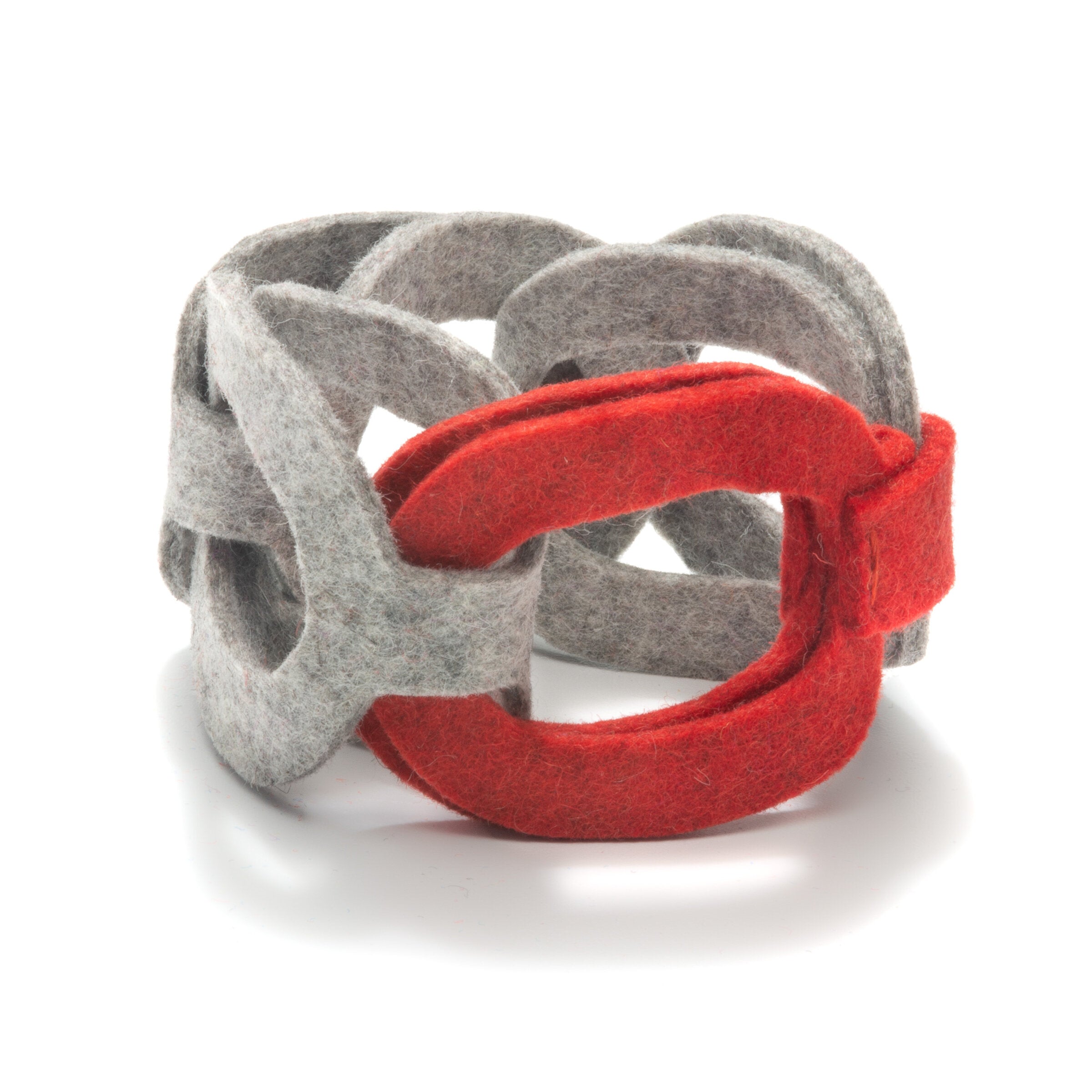 Gray with Red Link