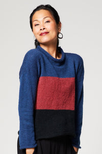 Indigo/Mahogany/Black