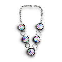 Artisan Chroma Geometric Necklace