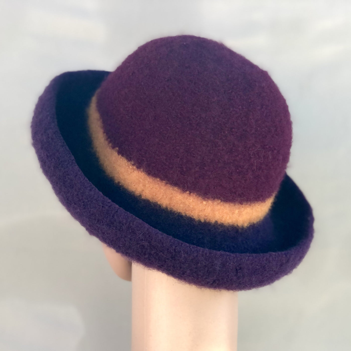 purple/apricot/plum