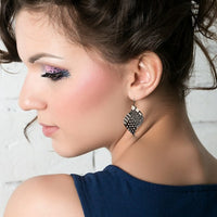 Monochrome Motif Earrings