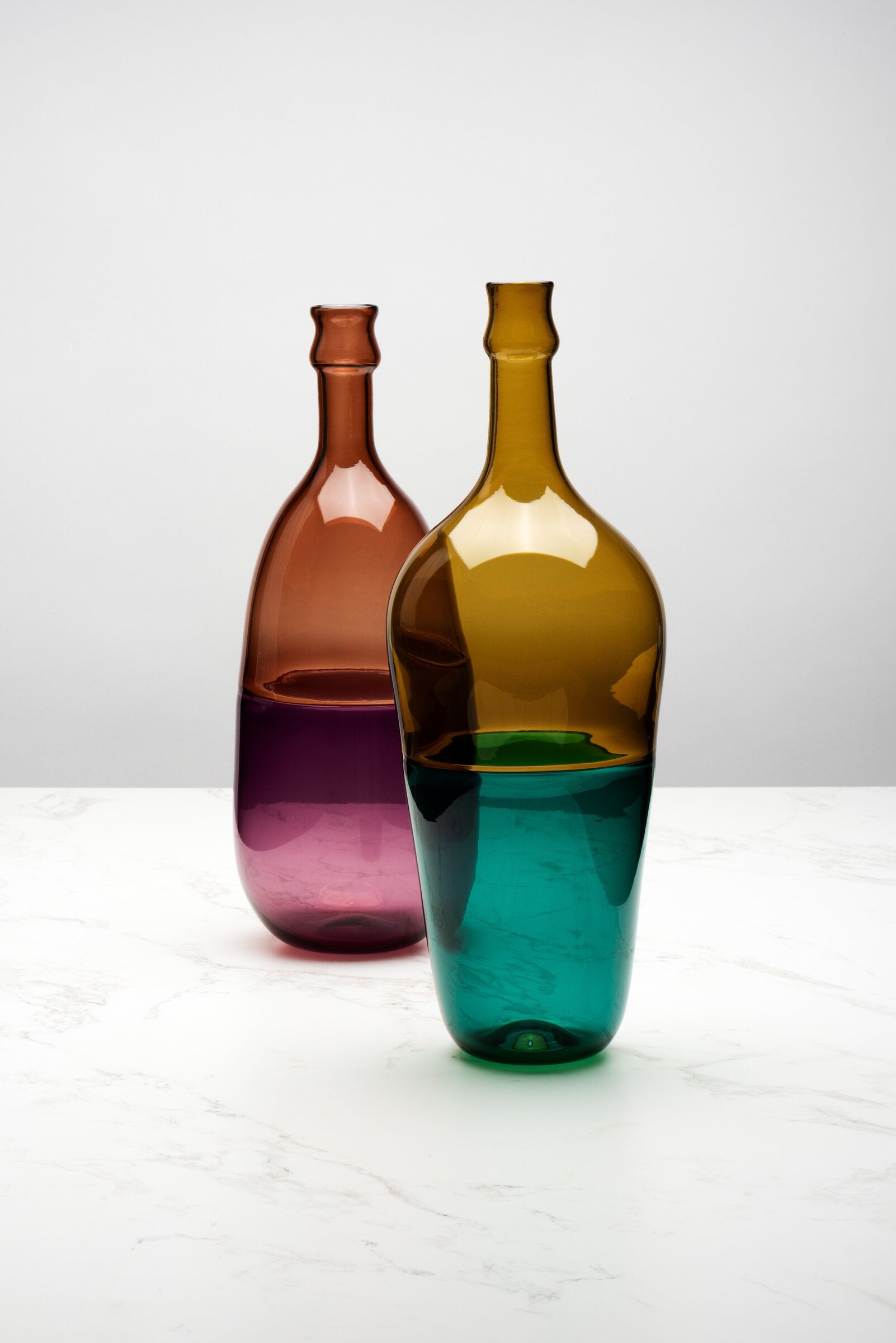 Golden Olive and Teal, Blush and Plum