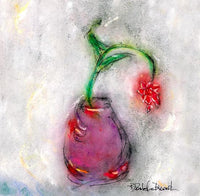 Red Star in a Purple Vase