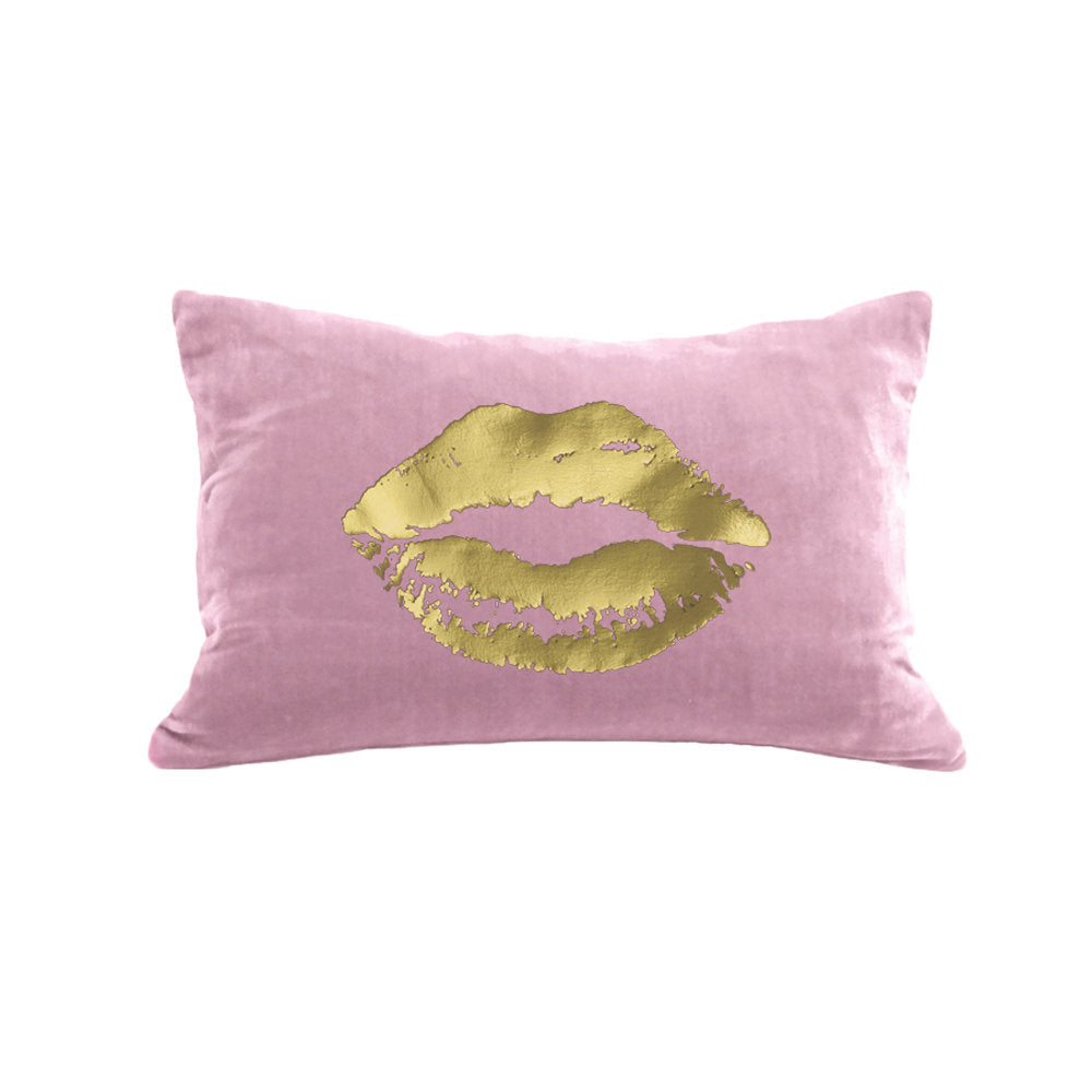 gold on antique pink