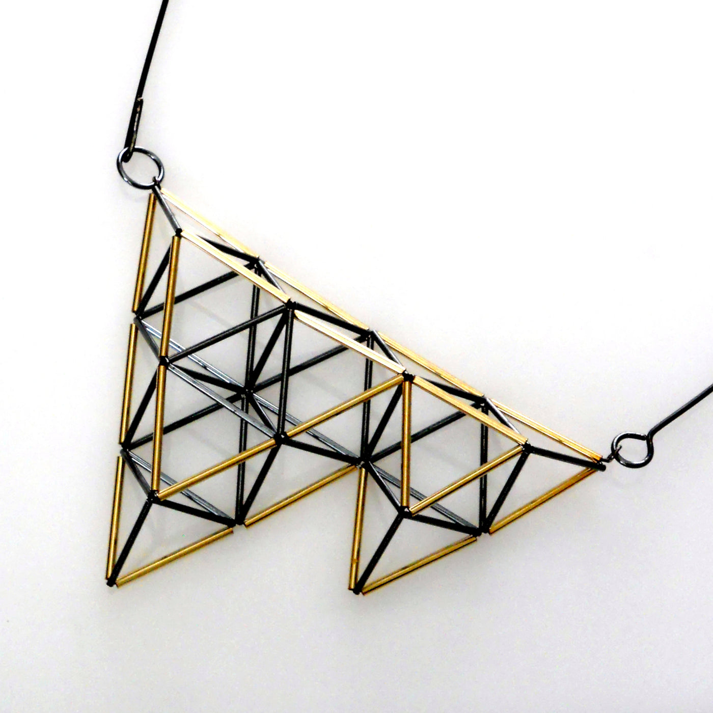 Triangle Truss Necklace