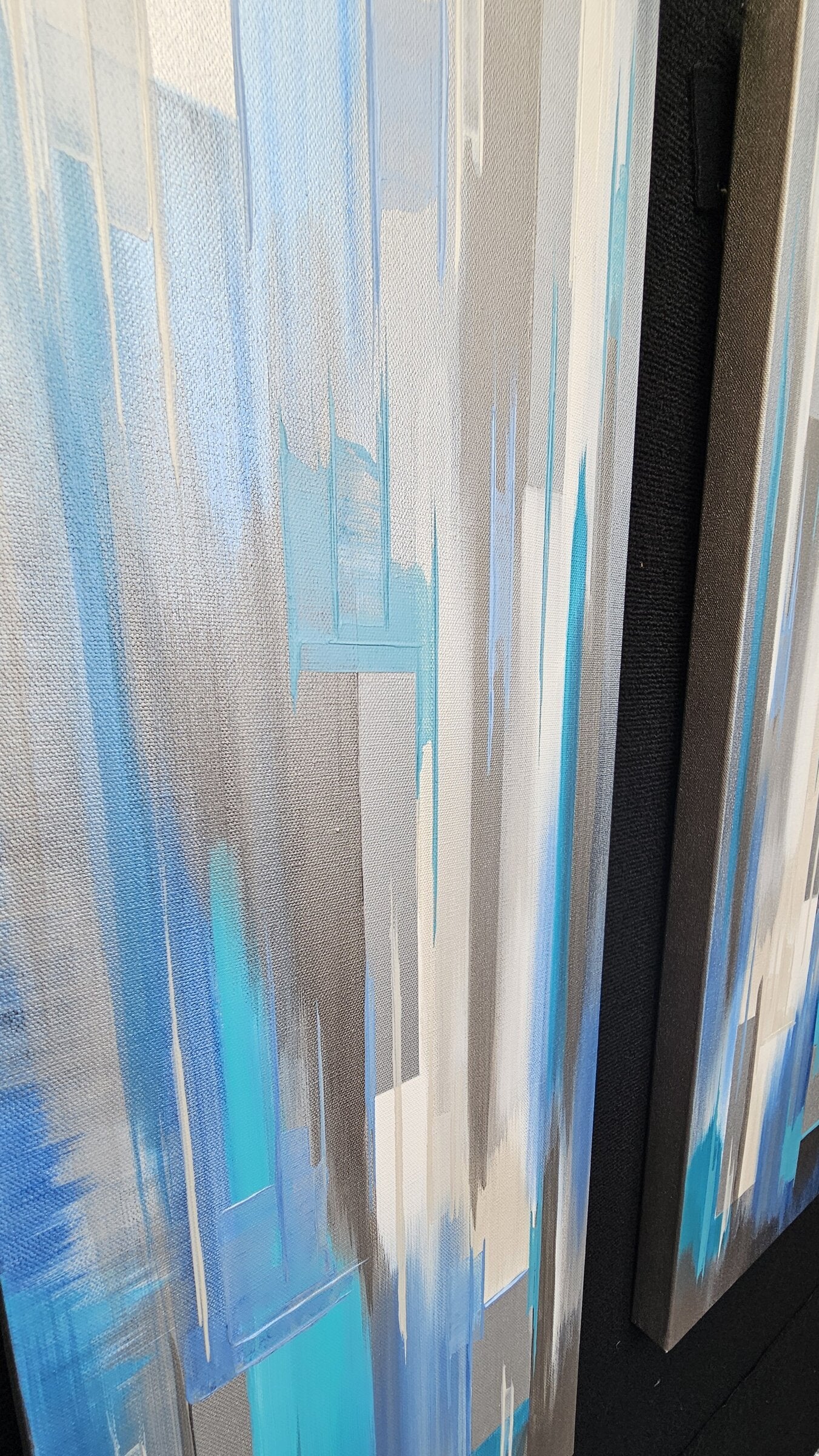 Aquamarine Diptych
