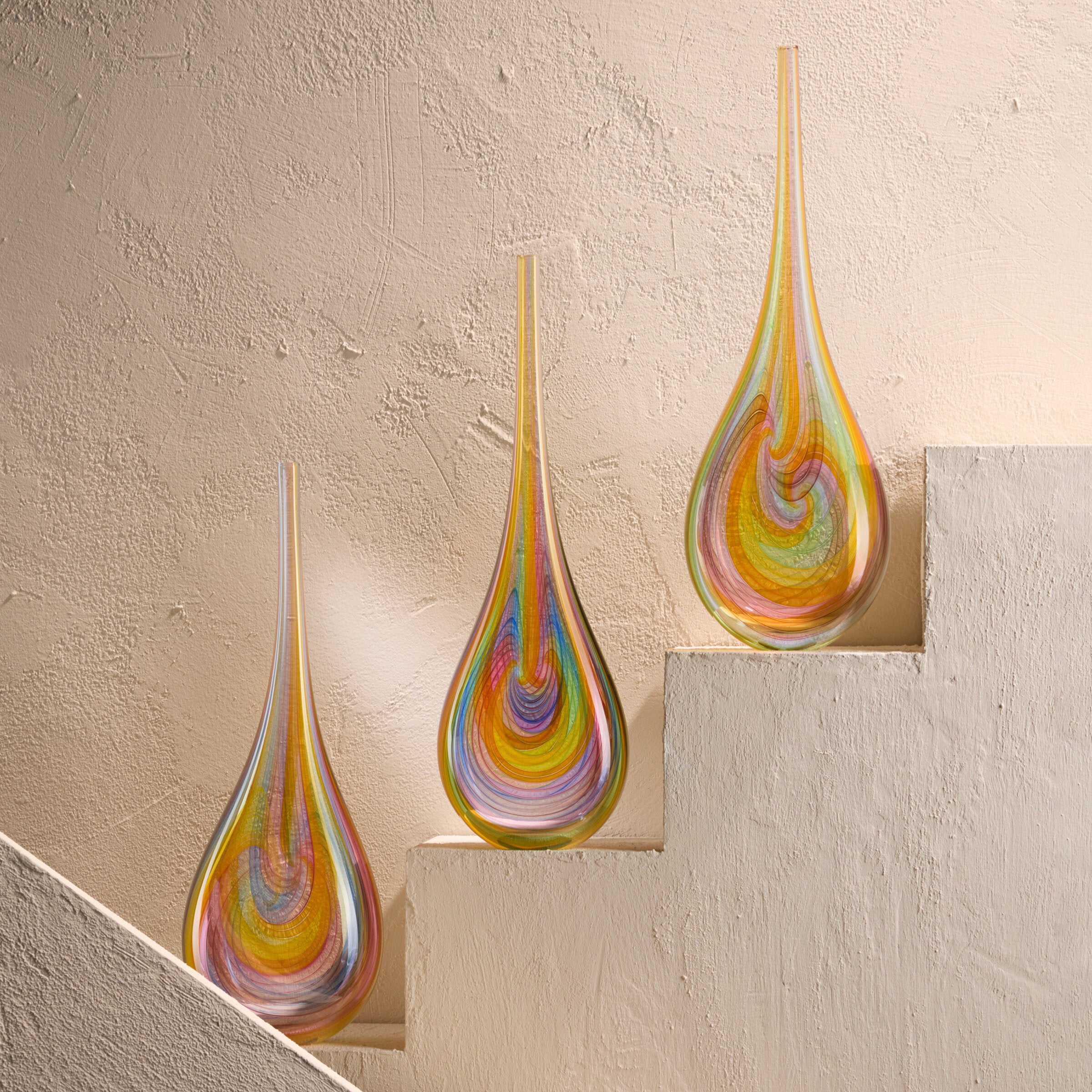 Rainbow Teardrop