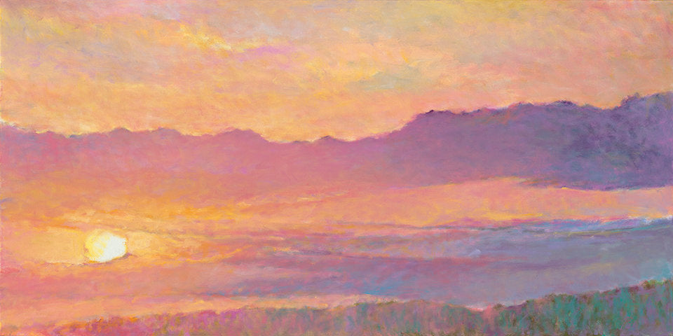 Sunset Over the Hilltop