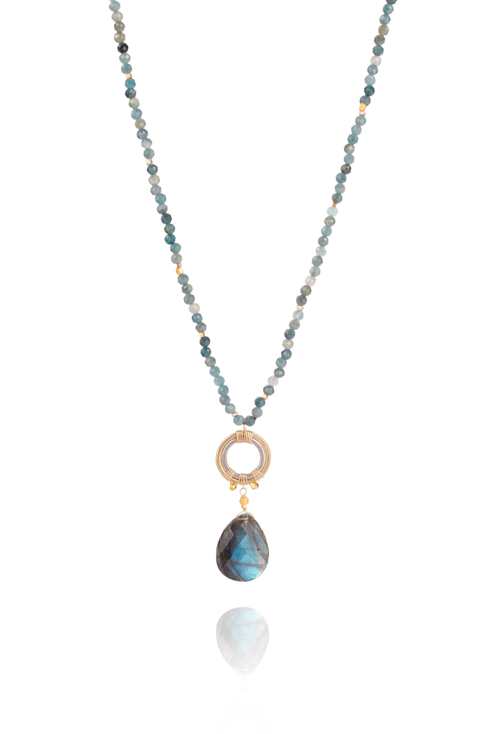 Labradorite Drop Pendant