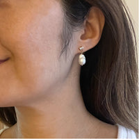 Mana Baroque Pearl Drop Earrings