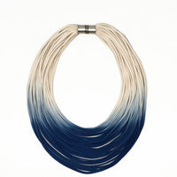 Short Ombre Multi-Strand Necklace