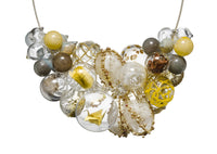 Yellow Crane of Happiness Necklace