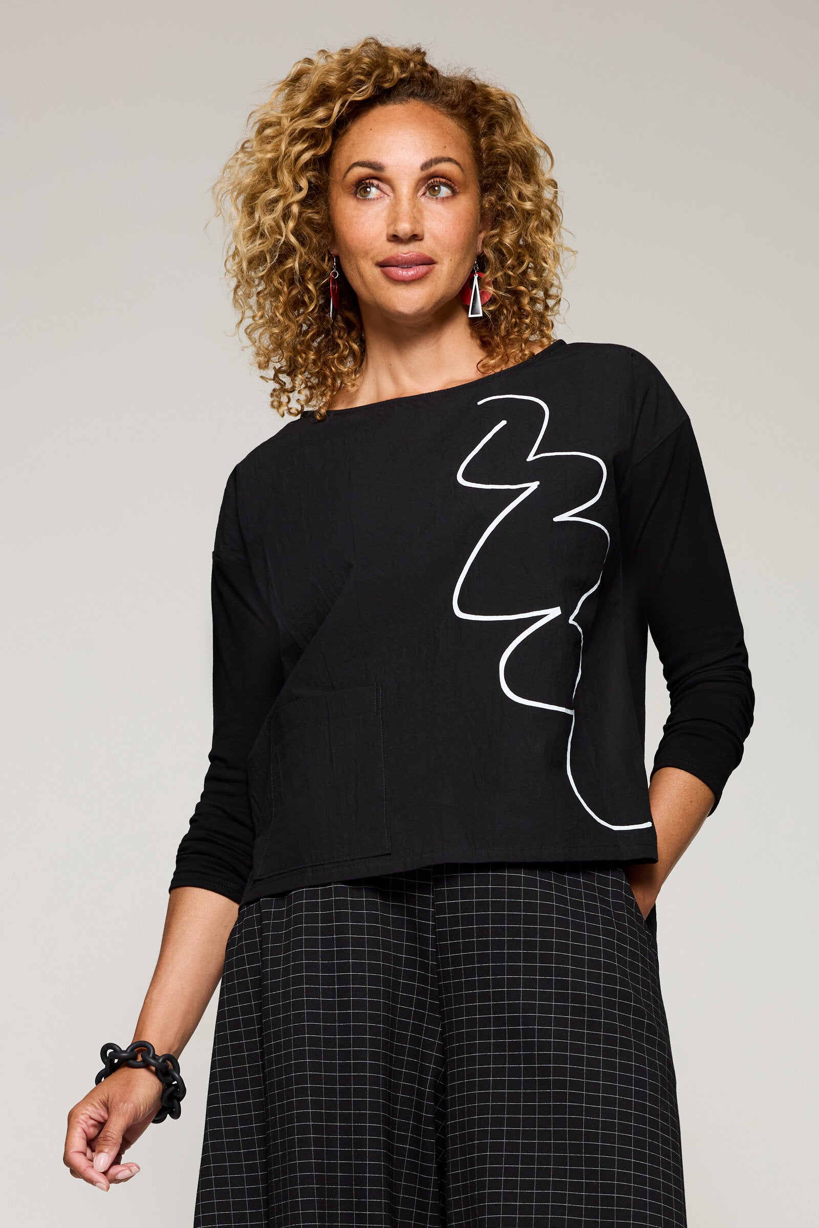 Crinkle Mix Ionic Top