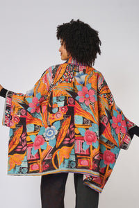 Double Collar Poncho #2