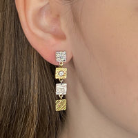 White Rhodium & Gold