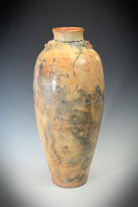 Tall Saggar-Fired Vase