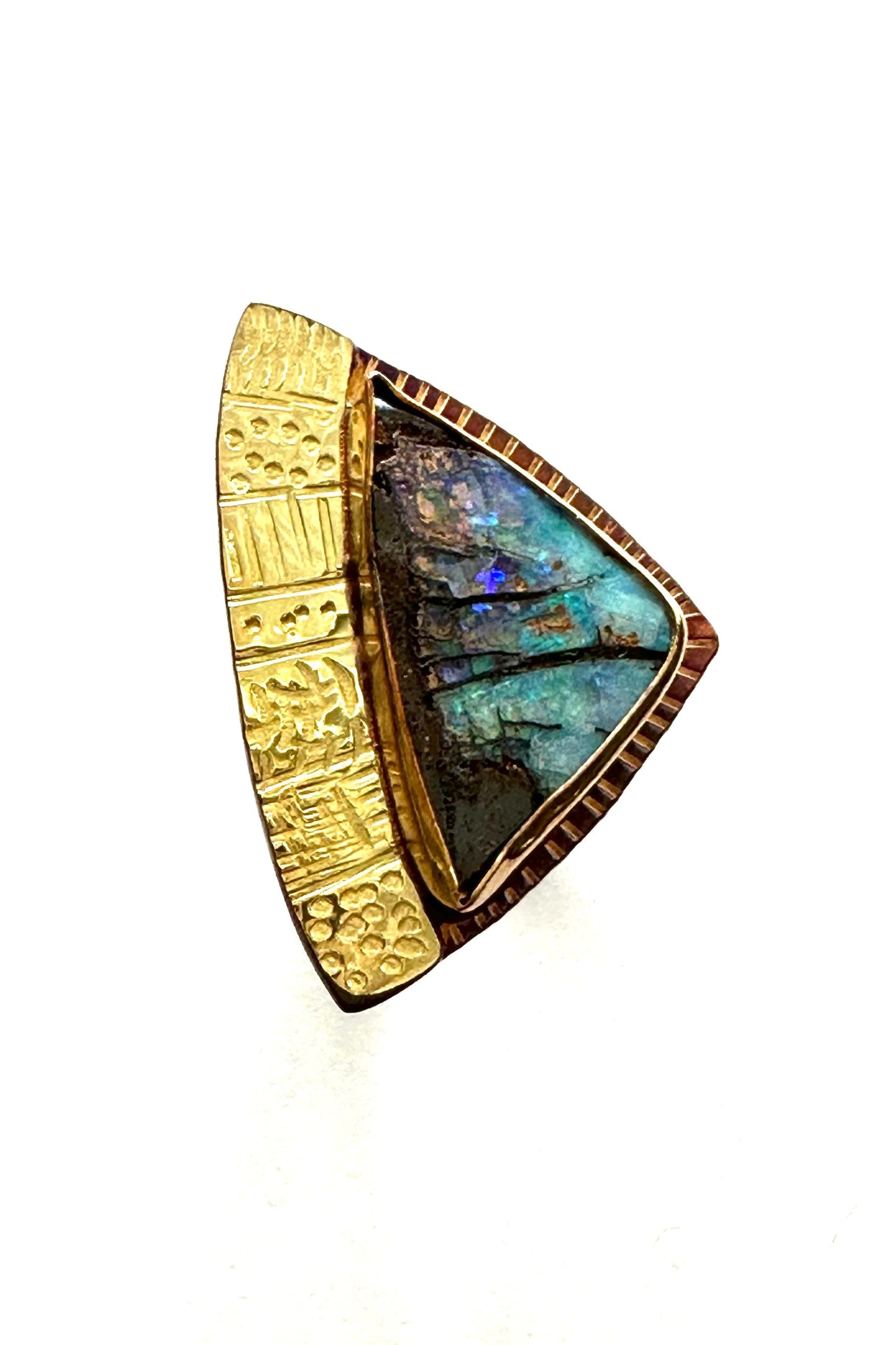 The Triangle Opal Ring