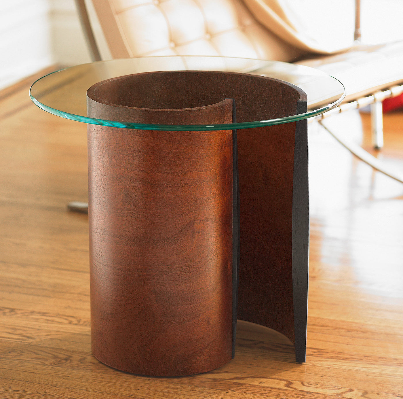 Spiral End Table