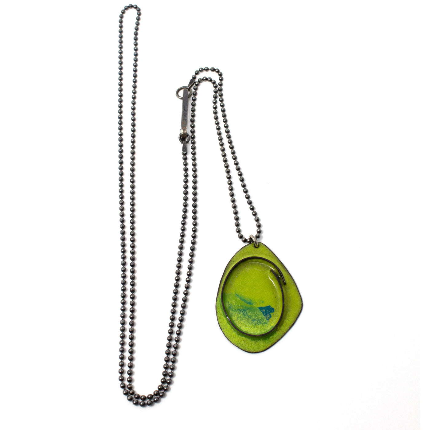 Green Line & Edge Pendant
