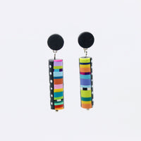 Dots of Love Tube Earrings