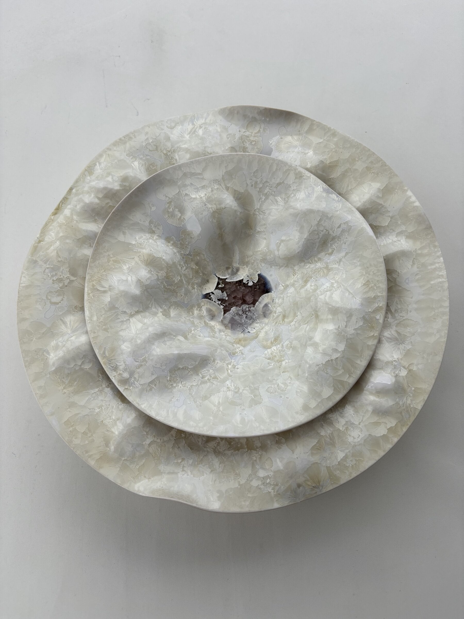 Laguna Series in Ivory, Set of Two