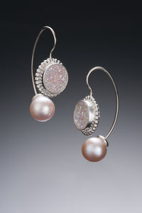 Jemloch Earring with Druzy