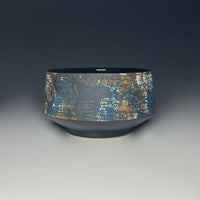 Painterly Tea Bowl in Coastline