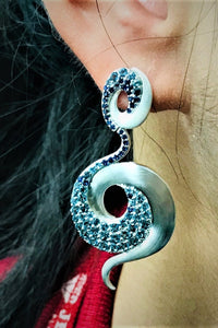 Double Galaxy Earrings
