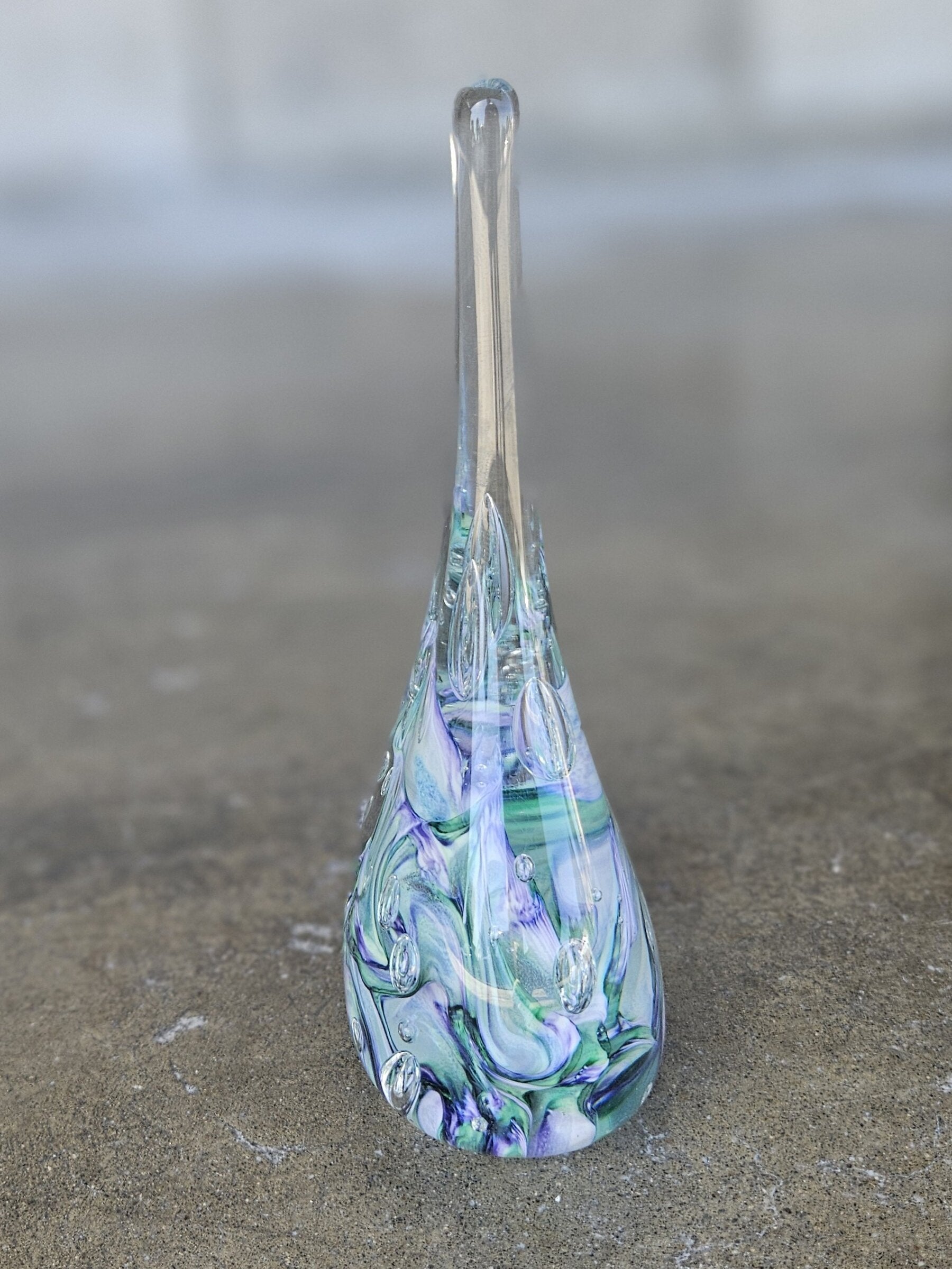 Green and Purple Seascape