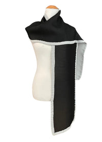 Black with White Trim