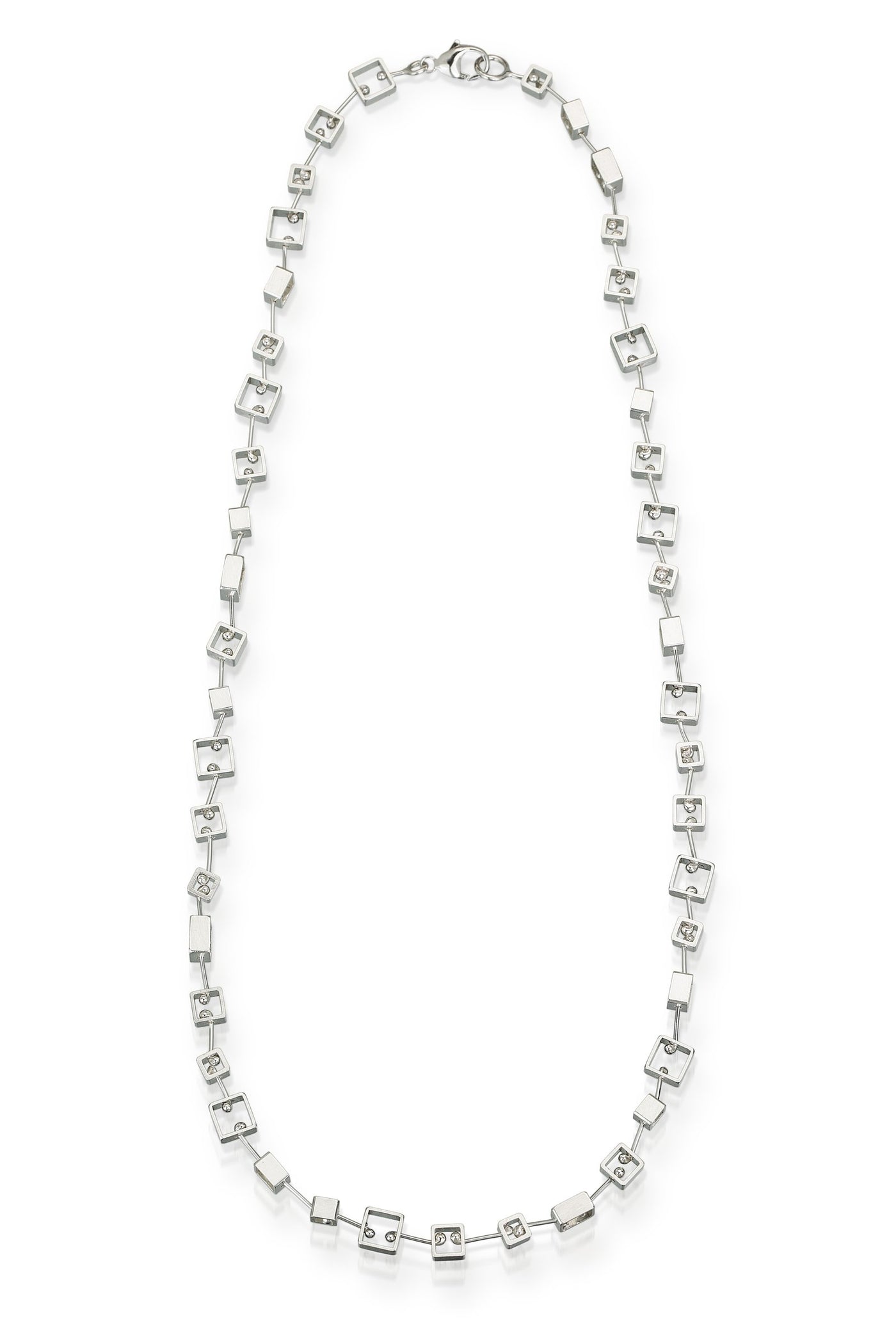 squares necklace
