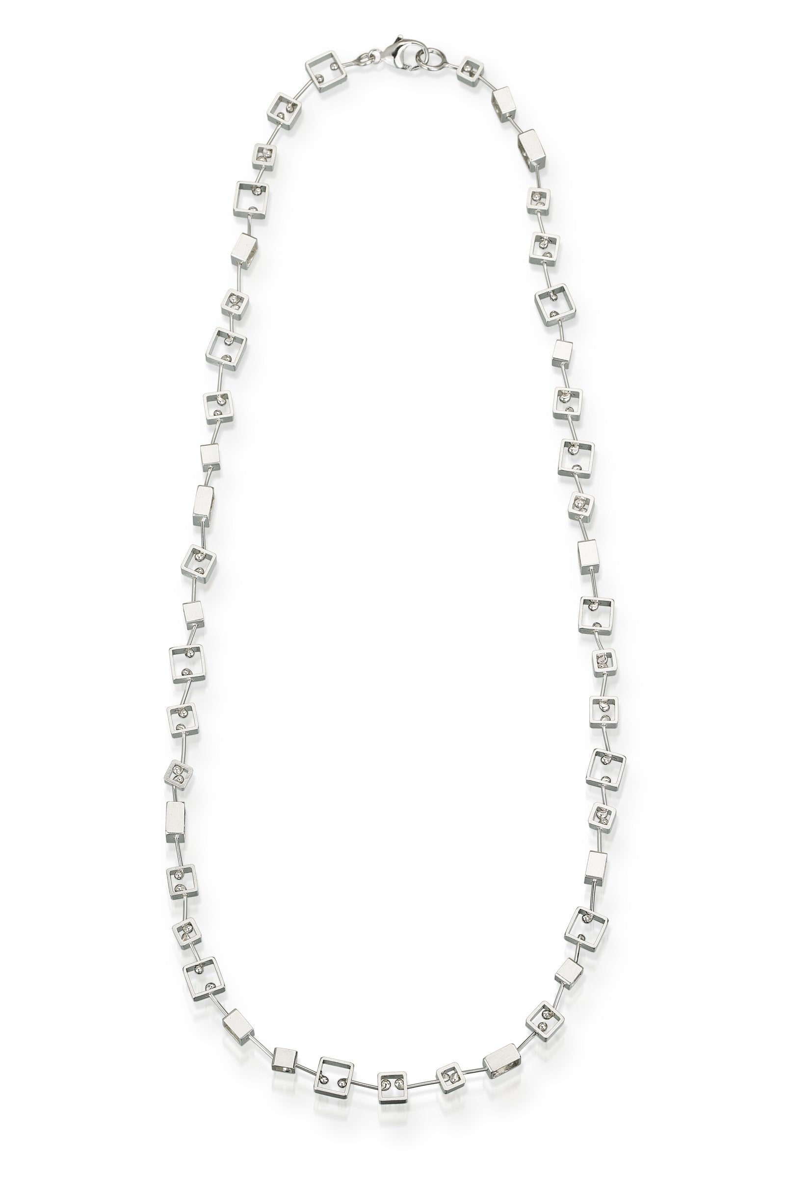 squares necklace
