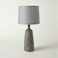 Midnight Flower Porcelain Table Lamp