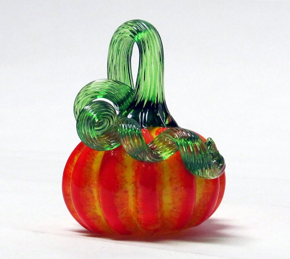 Yellow and Orange Miniature Pumpkin