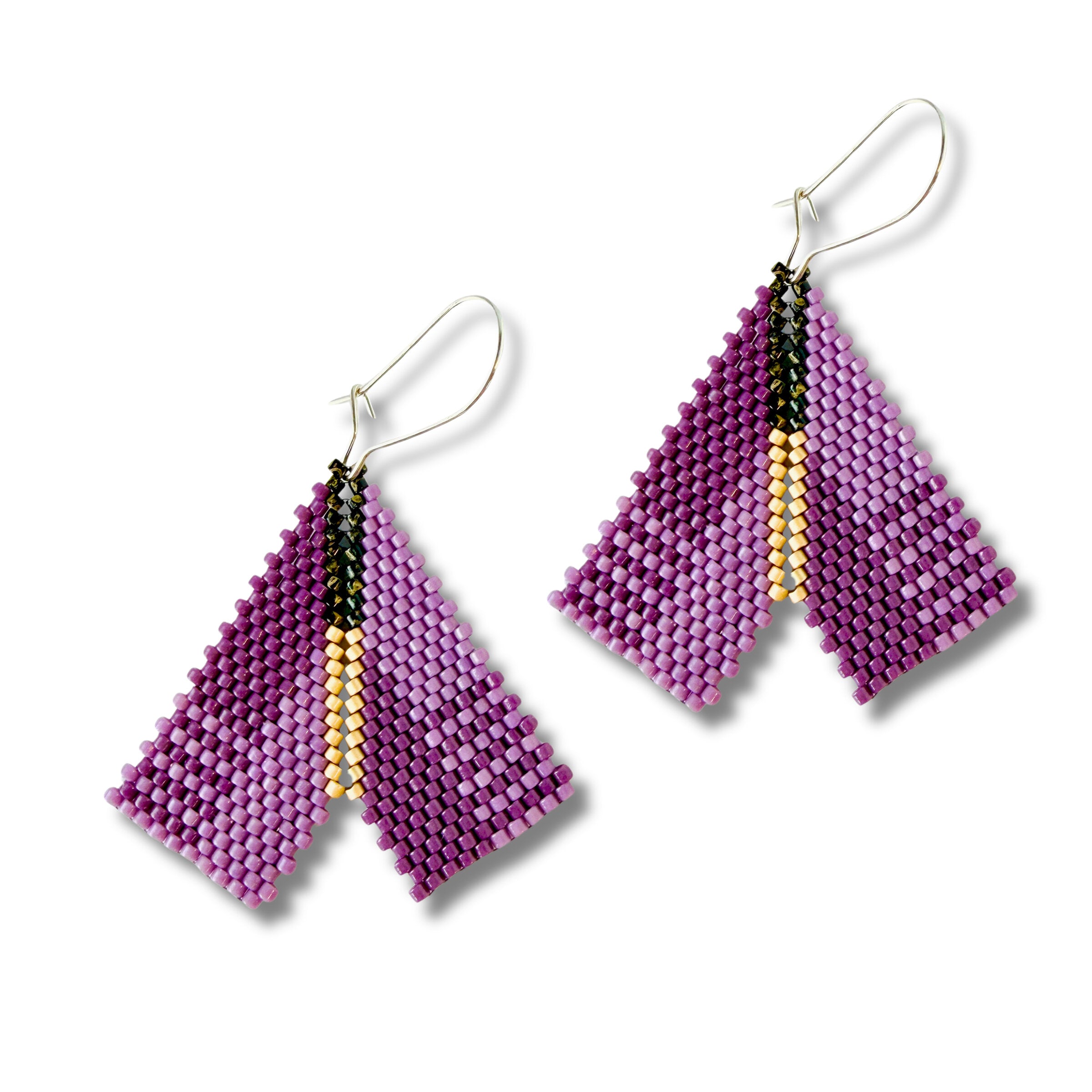 Royal Garden Chevron Earrings