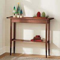 Wenge and Walnut Console Table
