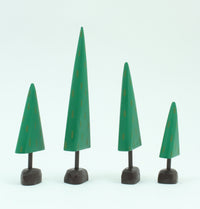 Dark Green, Set of Four