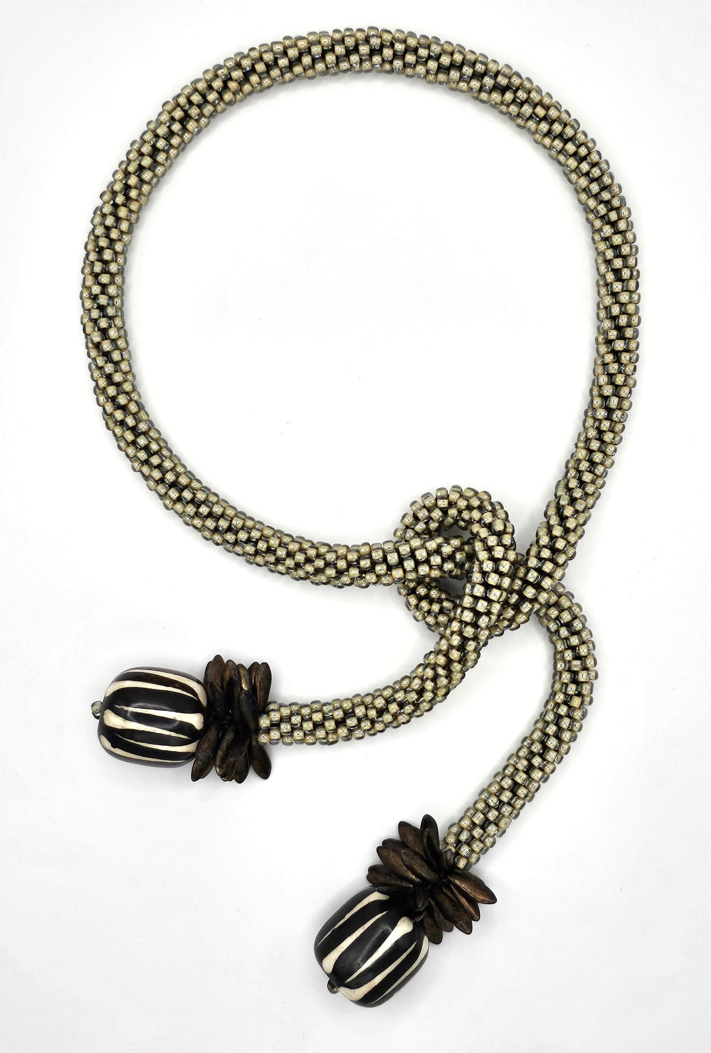 Vanilla Cream & Chocolate Necklace