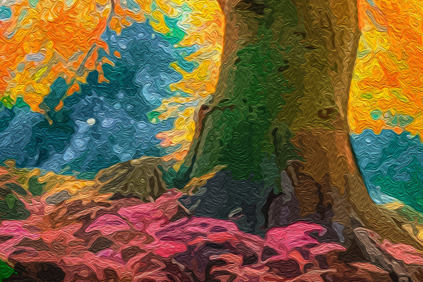 Technicolor Tree