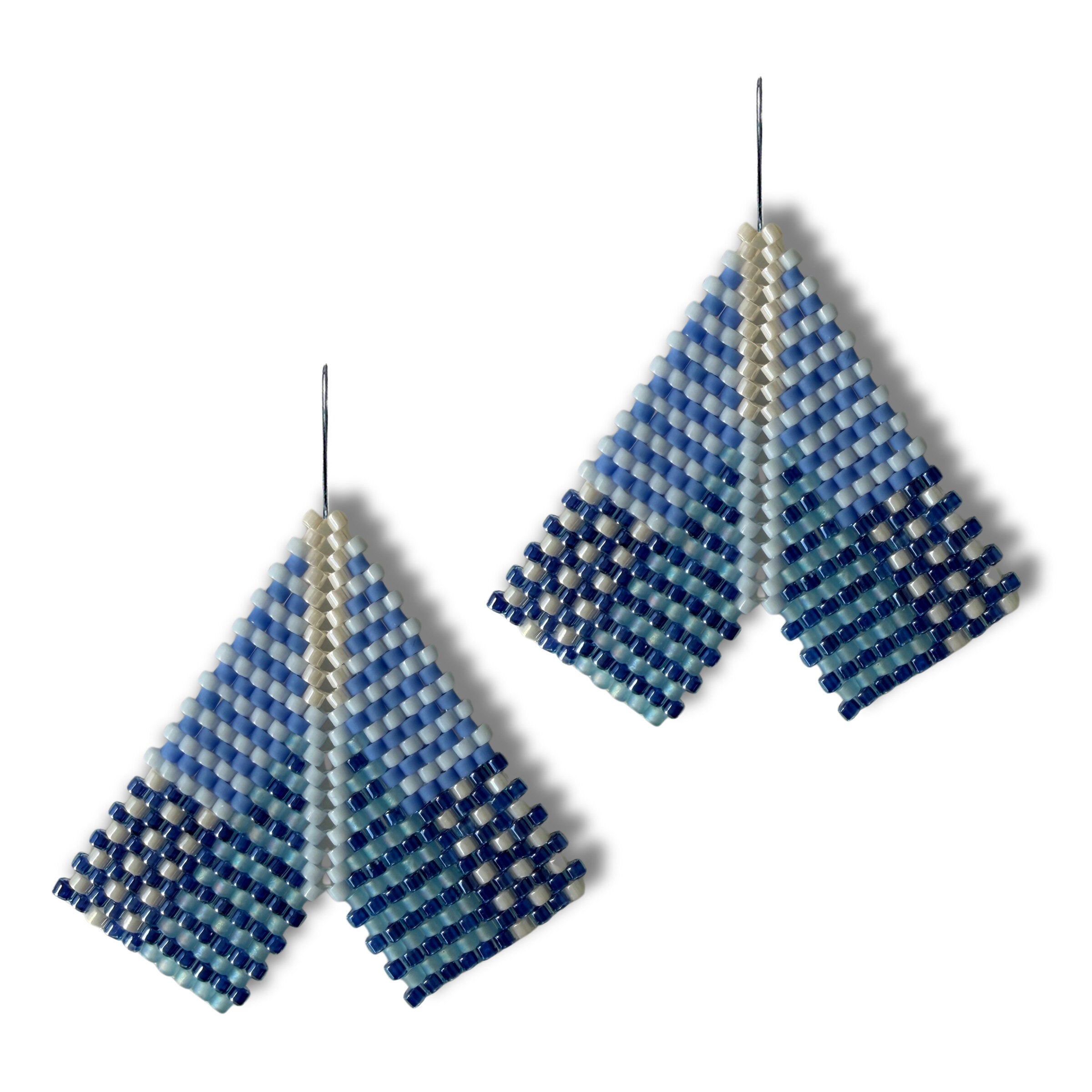 Sail Away Chevron Earrings | Photo by Diana Ferguson