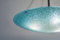 Aqua Fade Dish Pendant Chandelier