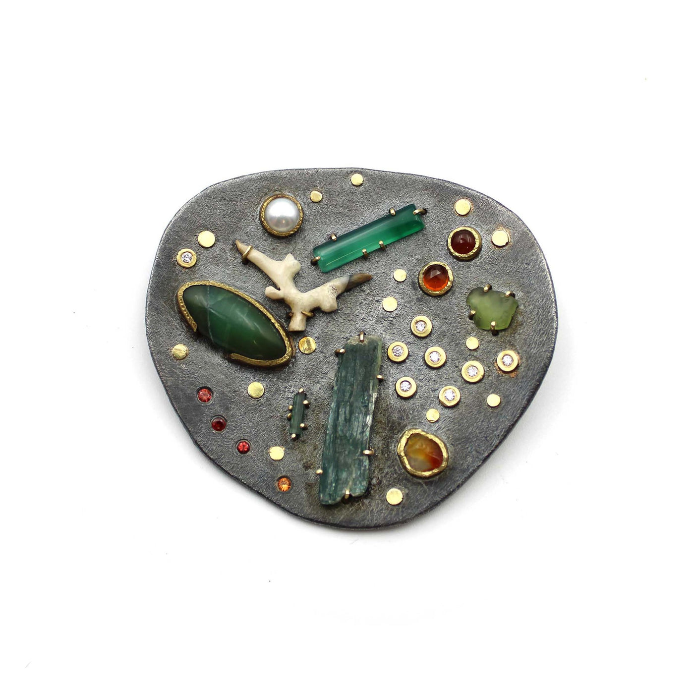 Artifact Collage Brooch & Pendant