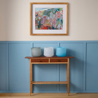 Leopard Wood Hall Table