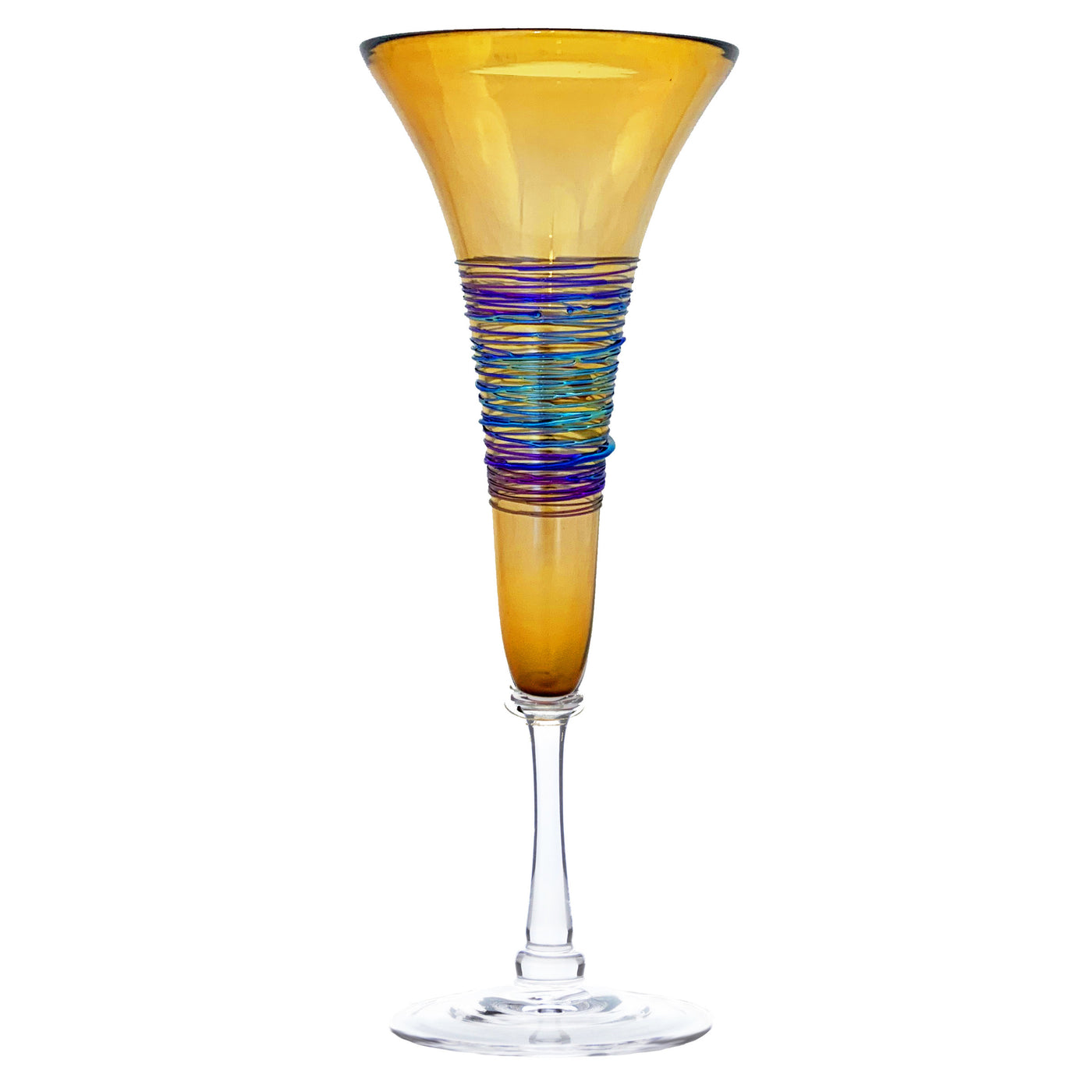 Gold Rainbowspun Flute