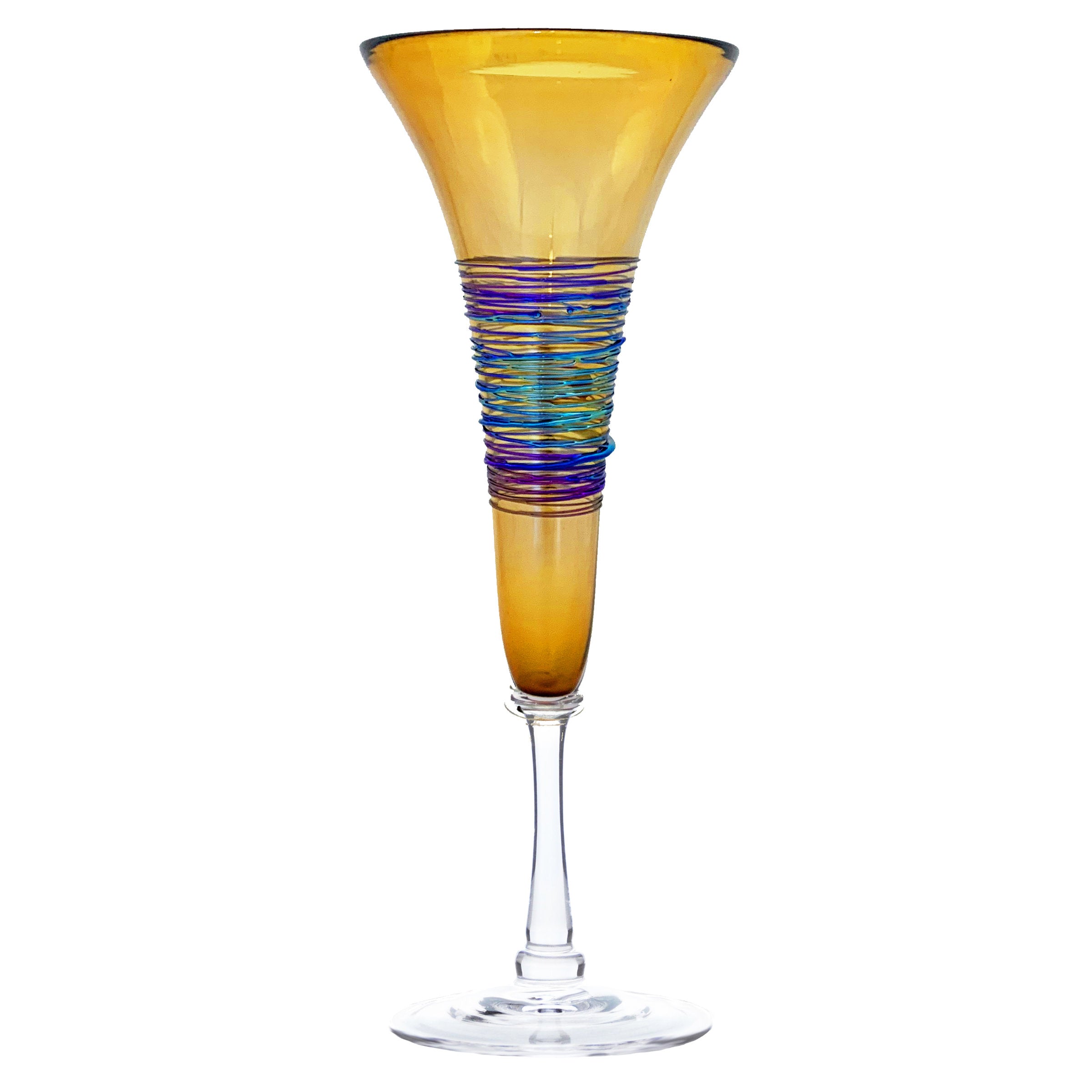 Gold Rainbowspun Flute