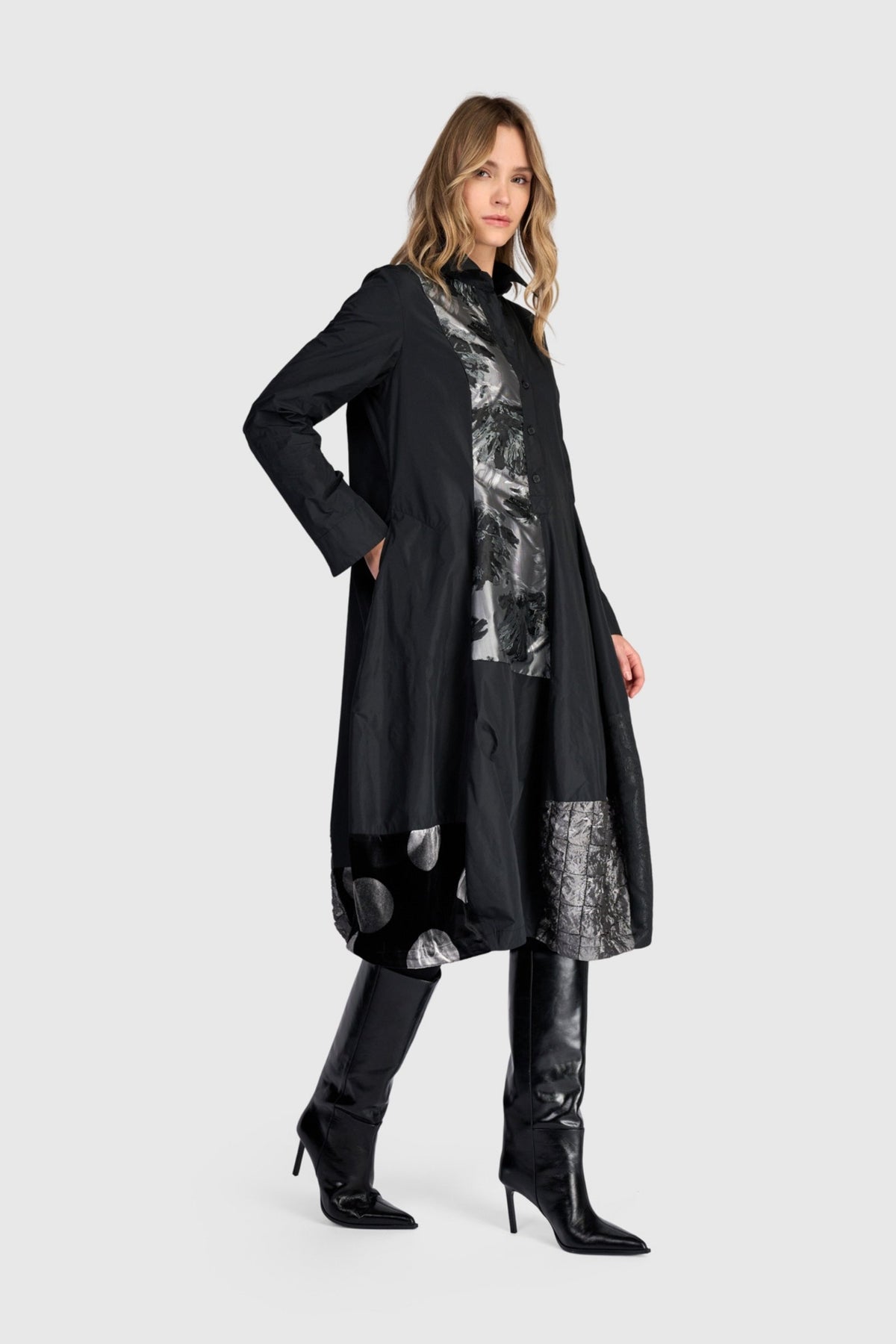 Parlor Swish Shirtdress
