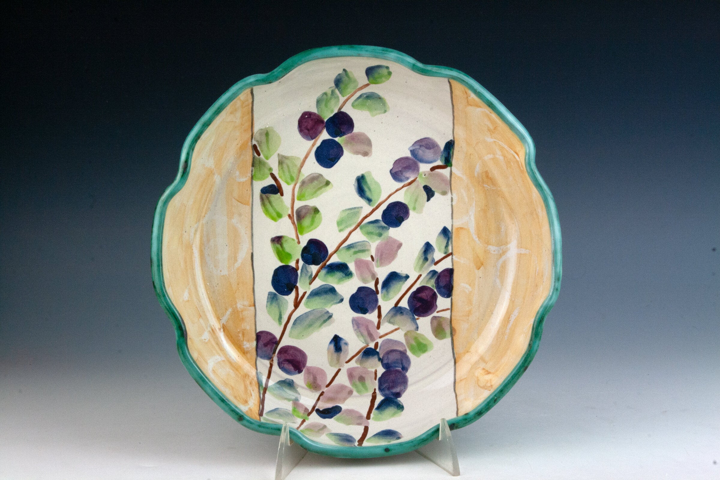 Blueberry Serving Dish